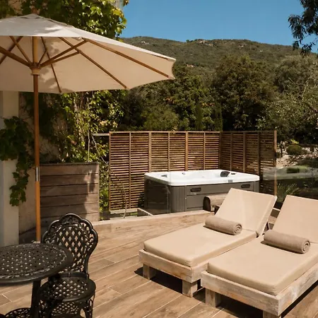 L'hostellerie Du Moulin Des Oliviers Hotel Olmeto (Corsica)